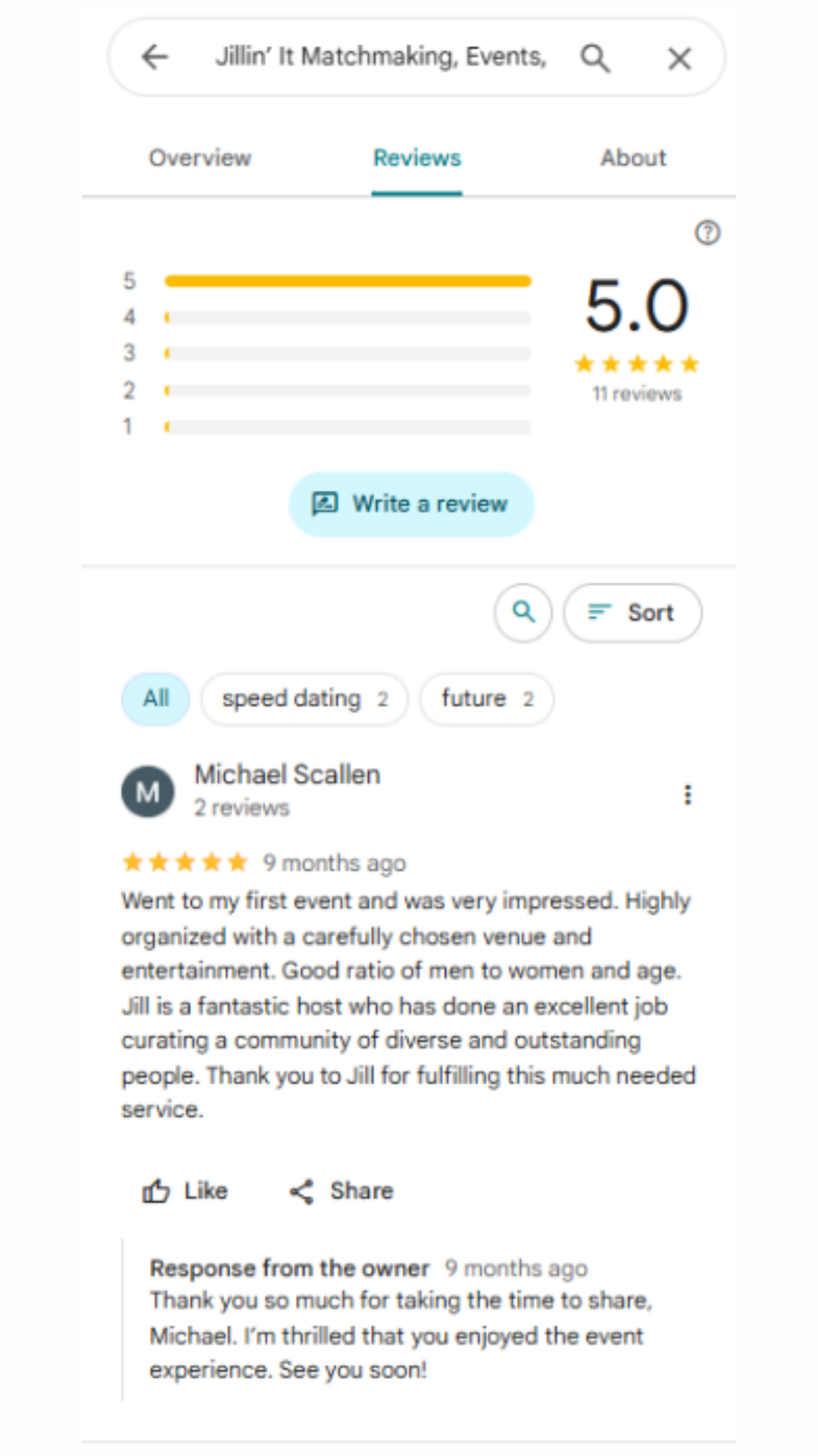 Jillin' It review screenshot 1