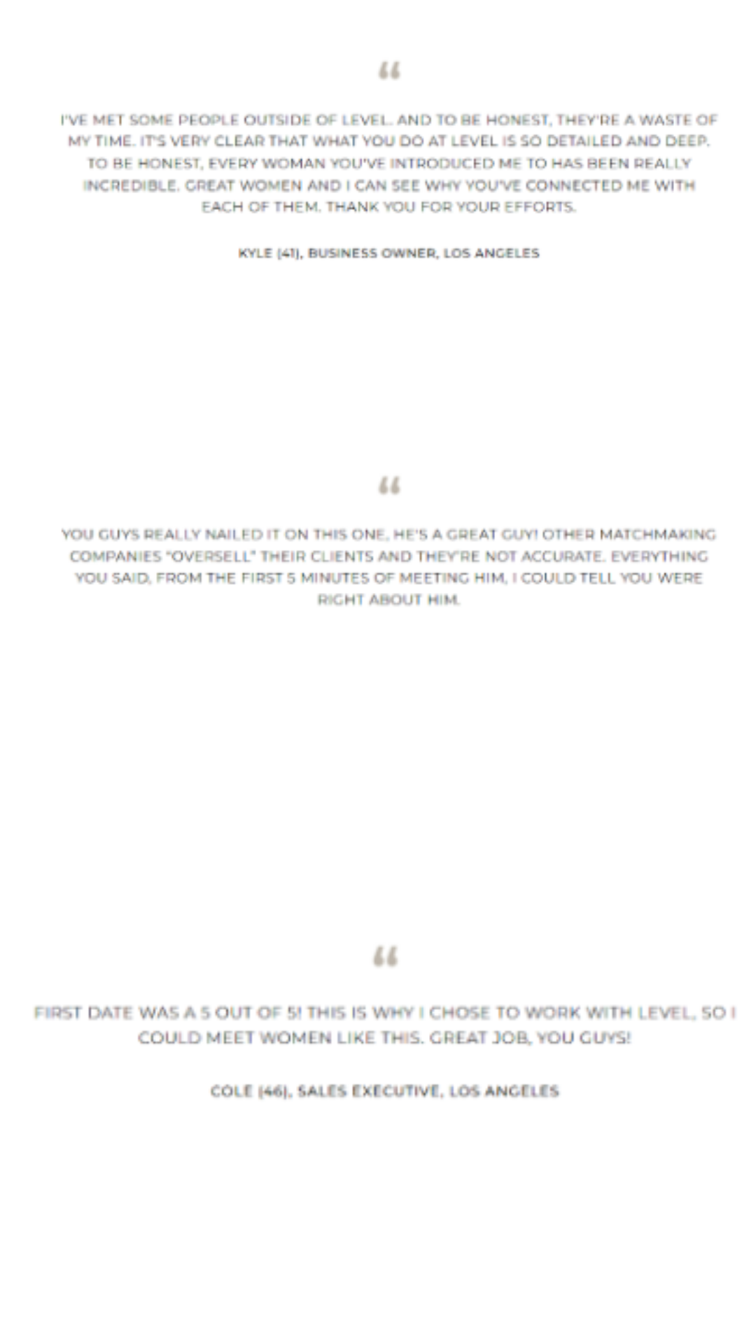 LEVEL Connections review screenshot 1
