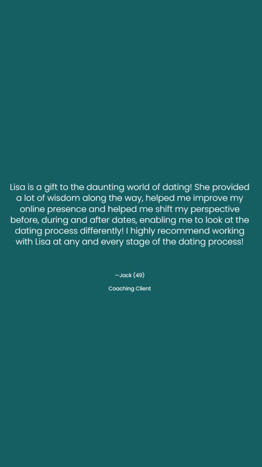 Lisa Ratner Matchmaking review screenshot 1