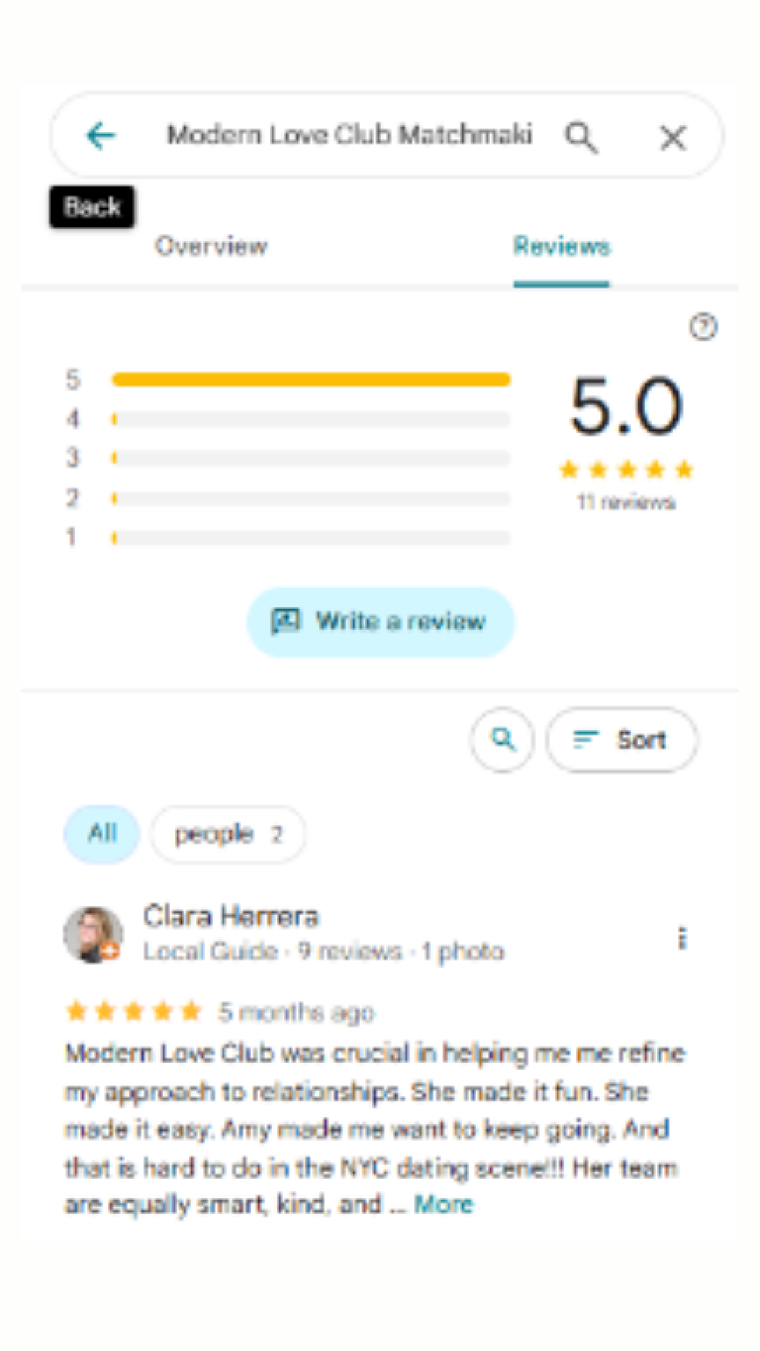 Modern Love Club review screenshot 1