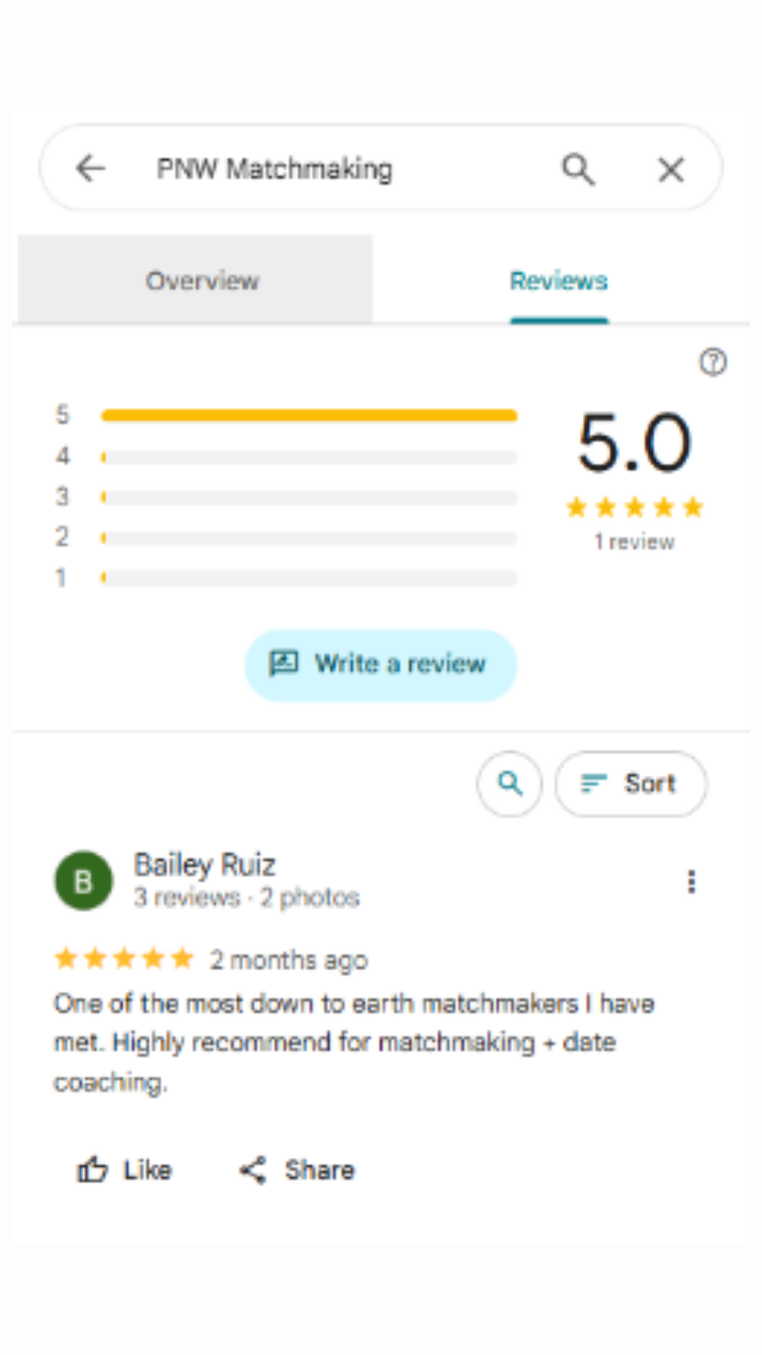 Portland Singles review screenshot 1