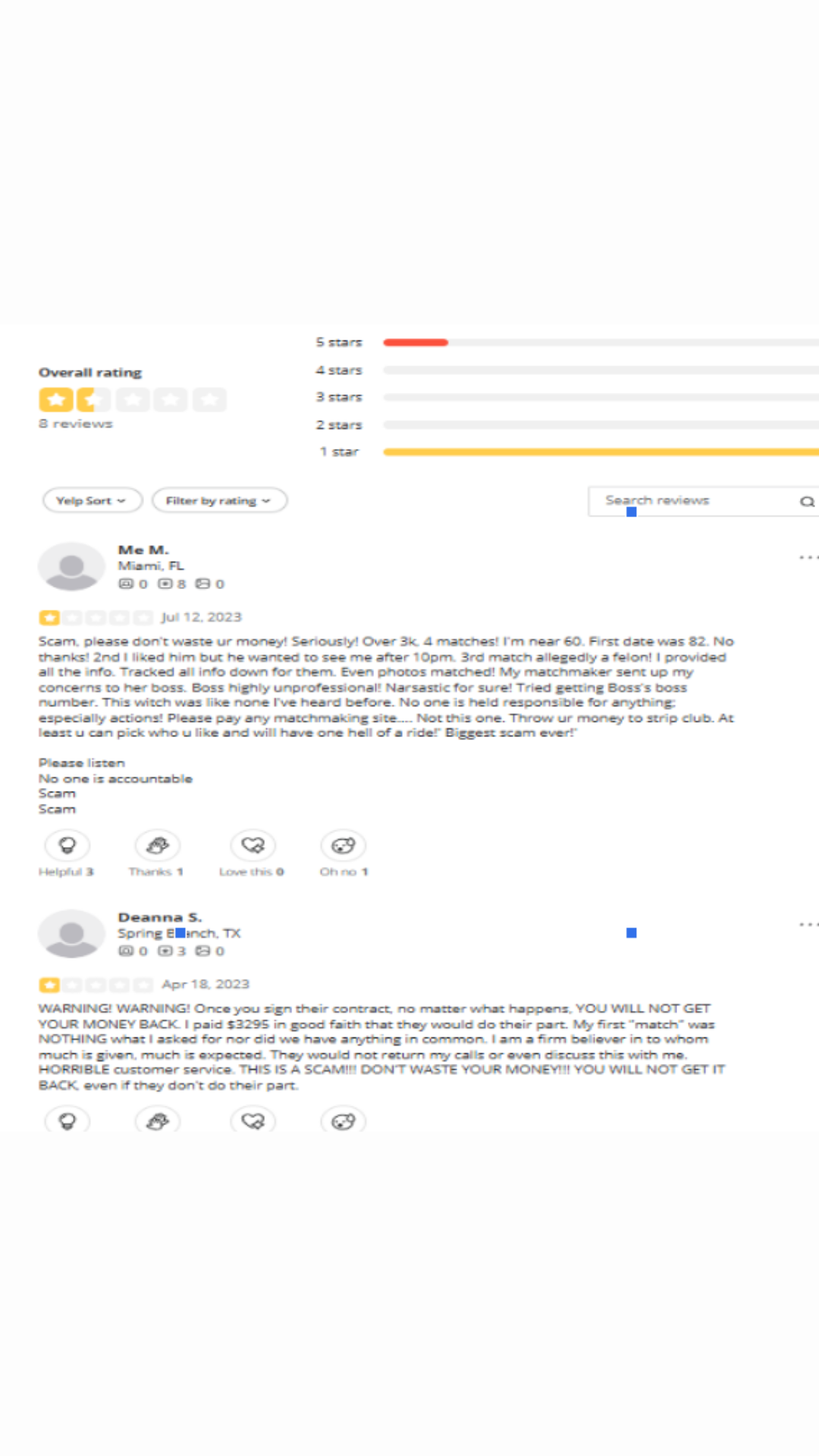 San Antonio Matchmakers review screenshot 1