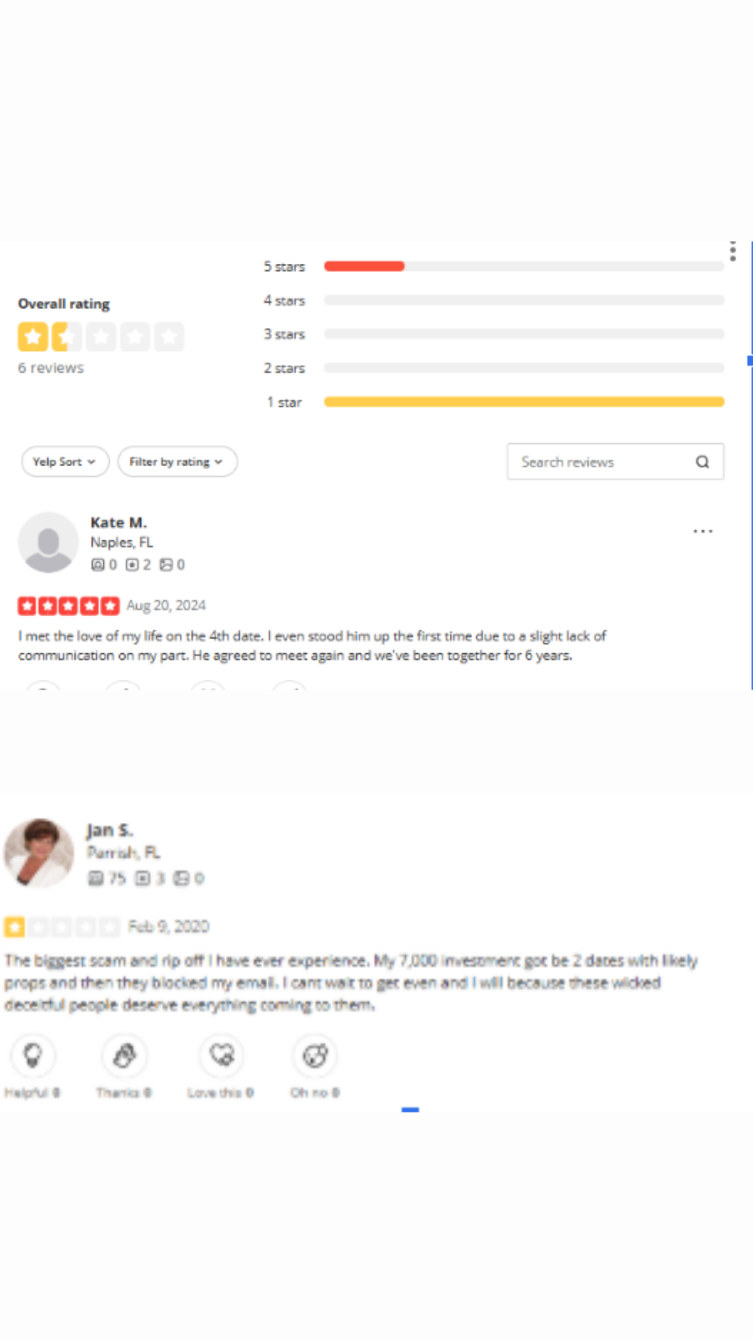 Sarasota Singles review screenshot 1