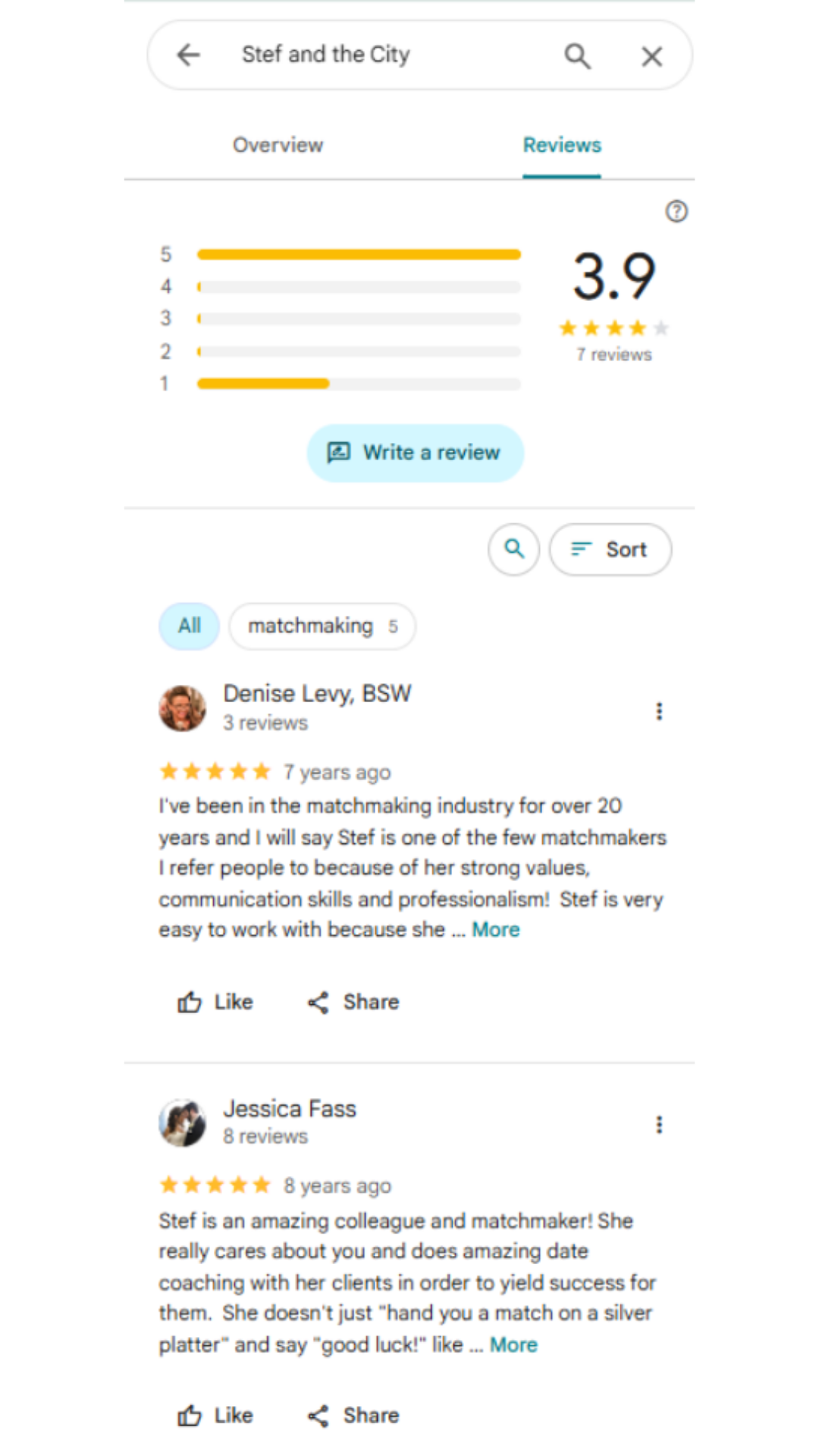 Stef and the City review screenshot 1