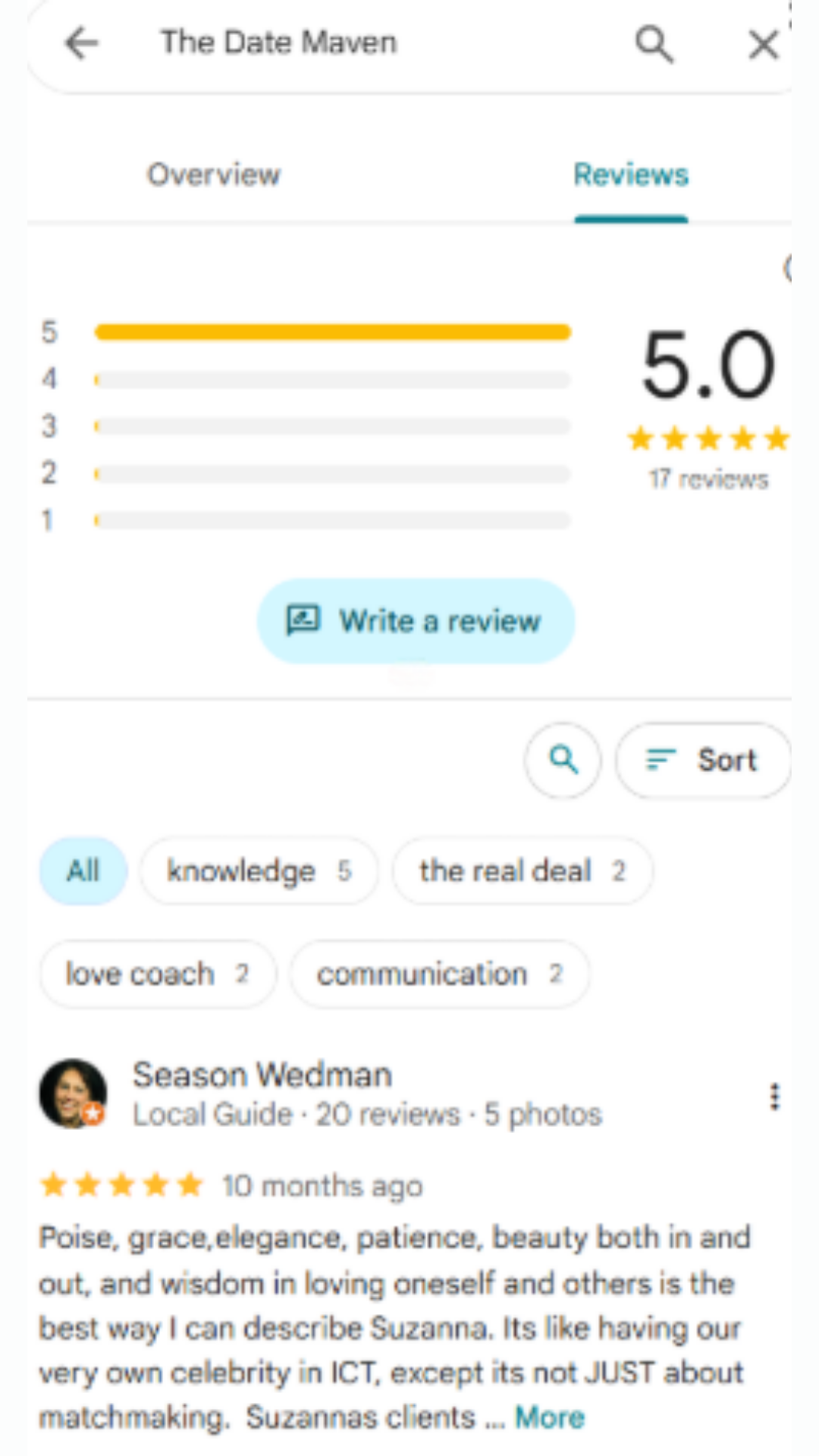The Date Maven review screenshot 1