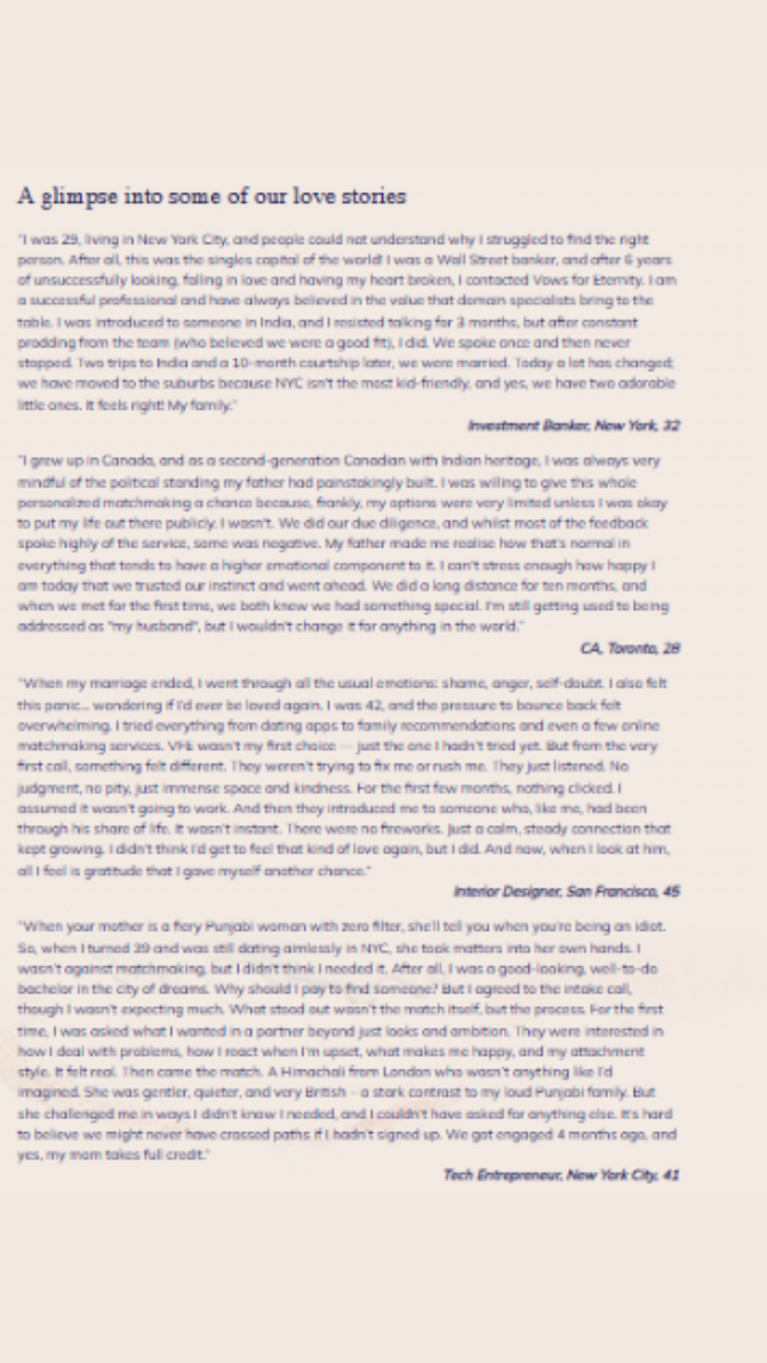 Vows for Eternity review screenshot 1